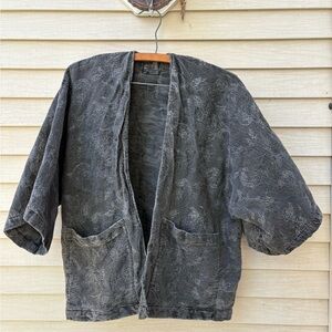 Vintage Gray Kimono Jacket